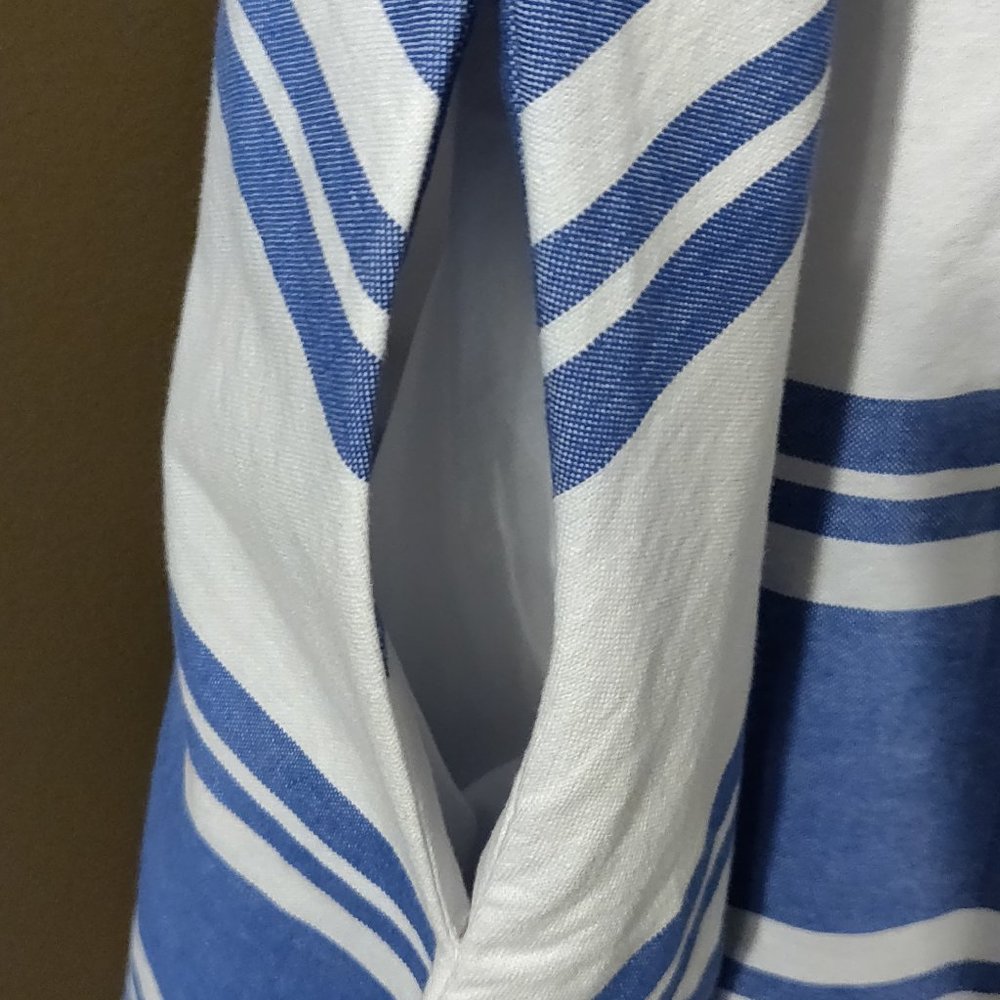 Southern Tide Blue and White Nautical Stripe Cotton Dress SIZE 2 - Picture 5 of 5